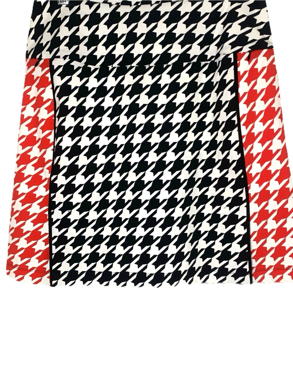 Kinona Women’s Medium Black Red White Skort Golf Pickleball Tennis Mesh Shorts